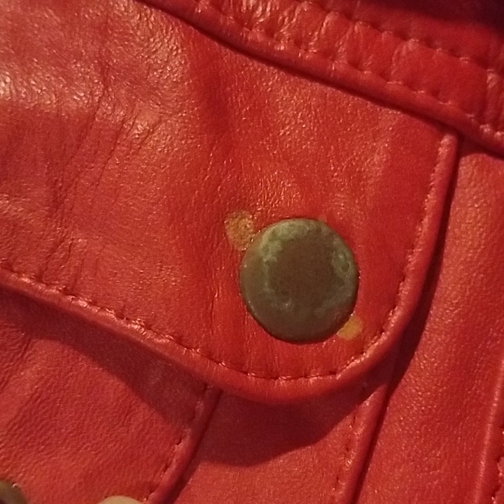 Red bomber jacket - Picture 7 of 7
